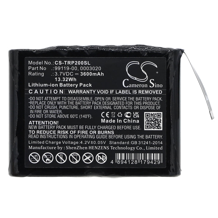 CS-TRP200SL : Battery for Trimble R1, PG200 - Replaces Trimble 99119-00, 0003020