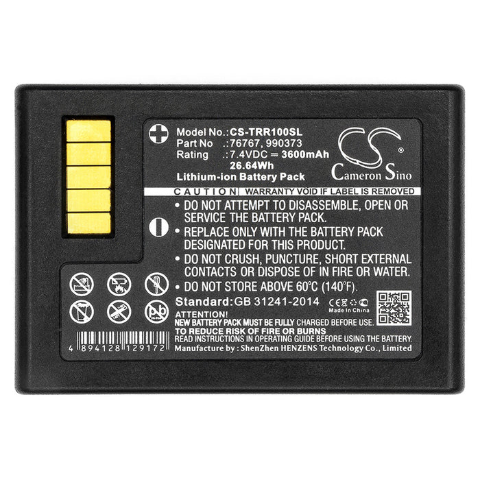 CS-TRR100SL : Battery for Trimble R10, V10, R10 GNSS - Replaces Trimble 76767, 990373, 89840-00