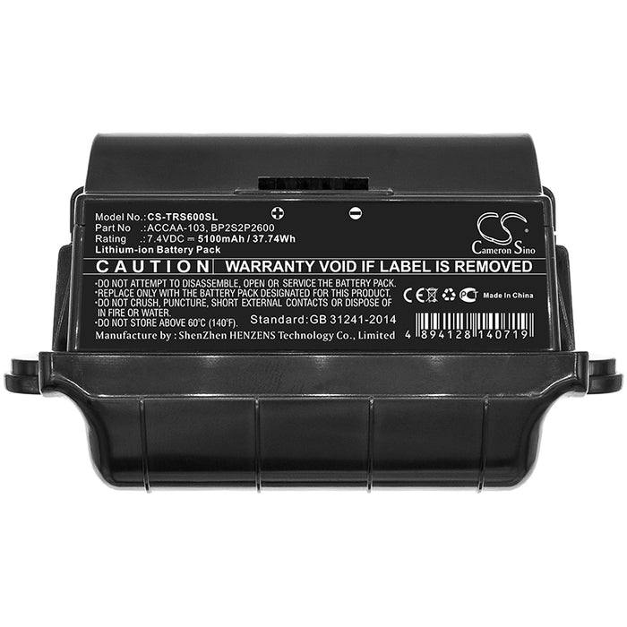 CS-TRS600SL : Battery for Trimble Yuma, Yuma Rugged Tablet Yellow, YMA-FYS6AS-00 and others - Replaces Trimble ACCAA-103, BP2S2P2600, BP-2S2P2600