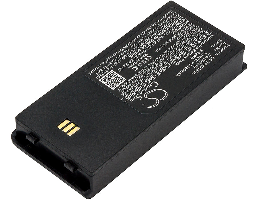 CS-TRX019SL : Battery for Thuraya XT Dual, XT - Replaces Thuraya FWD03019, TH-01-XT5