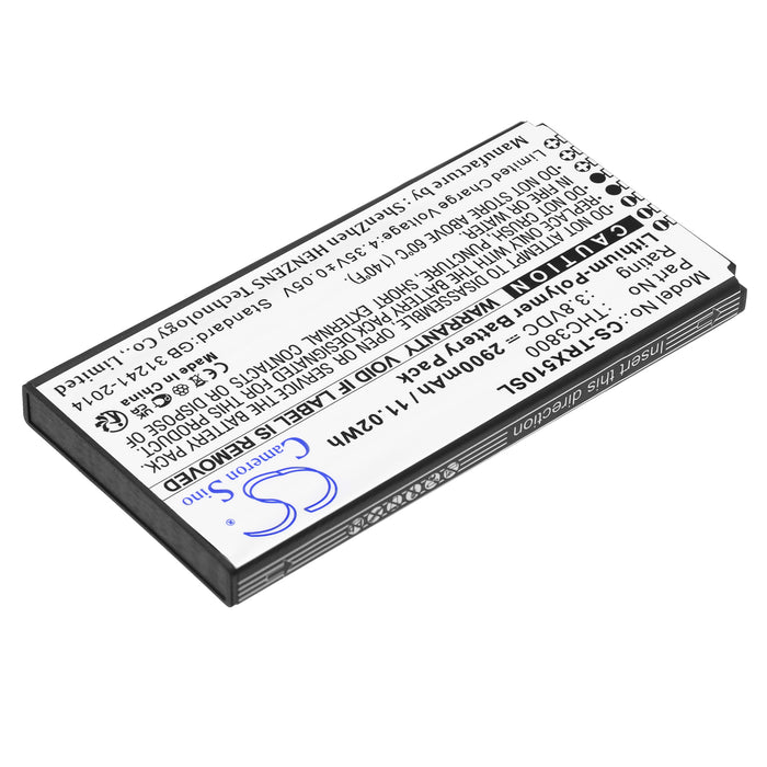 CS-TRX510SL : Battery for Thuraya X5-Touch - Replaces Thuraya THC3800