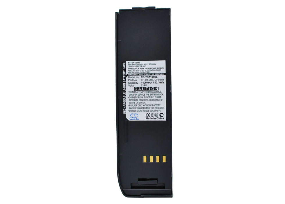 CS-TS7100SL : Battery for Thuraya Hughes 7101, Hughes 7100 - Replaces Thuraya TH-01-006, CP0119