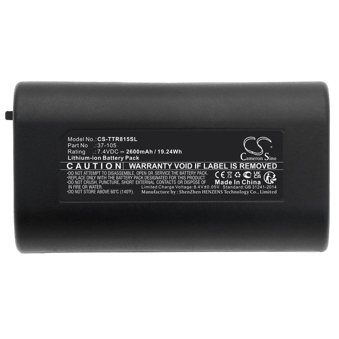 CS-TTR815SL : Battery for Triplett CamView IP Pro 5” Camera Tester, 8150 - Replaces Triplett 37-105