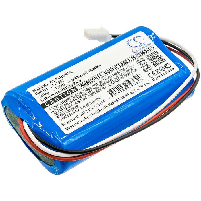 CS-TVH300SL : Battery for Televes H30FLEX - Replaces Televes E-1982