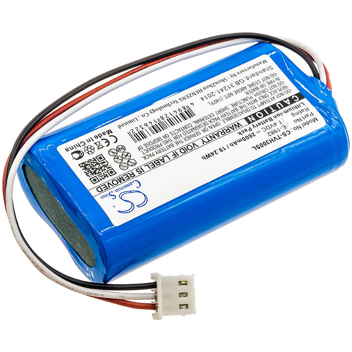 CS-TVH300SL : Battery for Televes H30FLEX - Replaces Televes E-1982