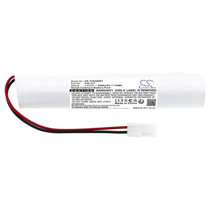 CS-TVS300BT : Battery for NLB 365 - Replaces NLB BAT-HT36-1500CL