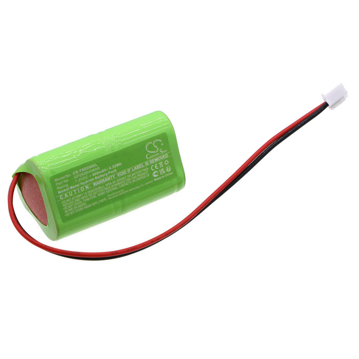 CS-TXD250SL : Battery for Texecom Odyssey Extended Life Siren Alarm, Bell Box Sounder, Odyssey Bell Boxes - Replaces Texecom GP250BVH6A6, BAT001