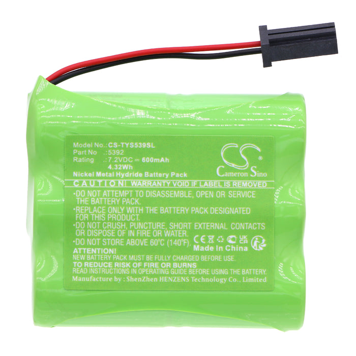 CS-TYS539SL : Battery for Toyota Alarm Sounder, 08192-44810, 08192-44811 - Replaces Toyota 5392