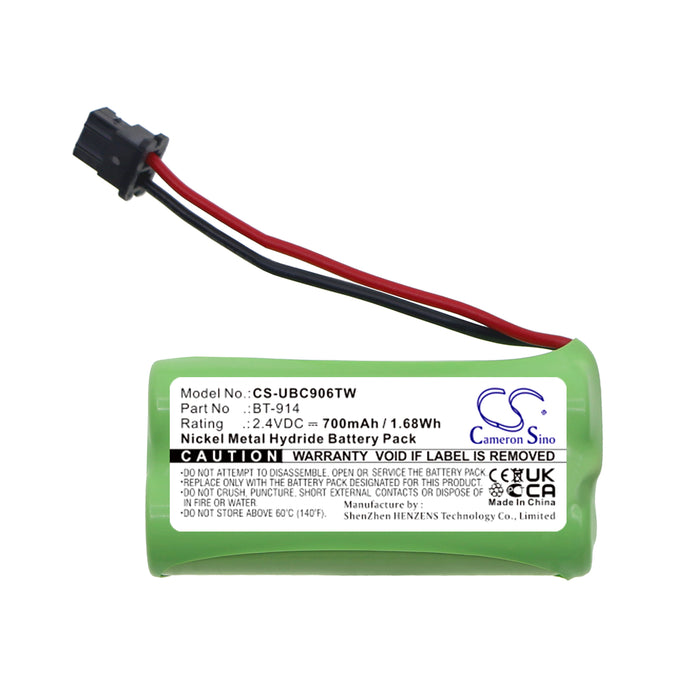 CS-UBC906TW : Battery for President Liberty Mic - Replaces President BT-914