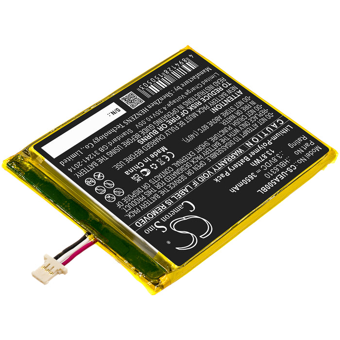 CS-UEA500BL : Battery for Unitech EA500, EA502, EA506 and others - Replaces Unitech HBL6310