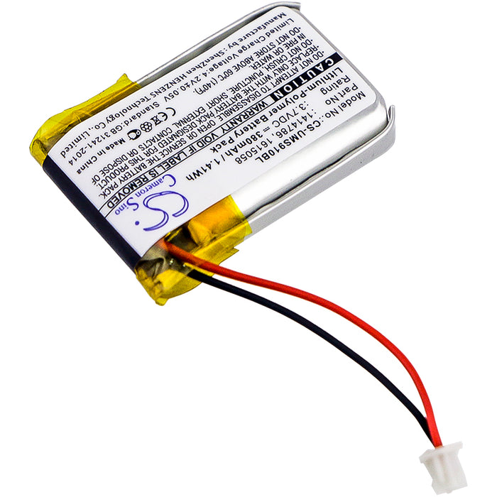 CS-UMS910BL : Battery for Unitech MS910, MS910-CUBB00-SG, MS910-CUBB00-TG and others - Replaces Unitech 1414786, 1615058, 682030R