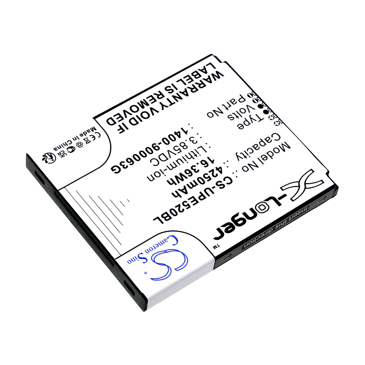 CS-UPE520BL : Battery for Unitech EA520 - Replaces Unitech 1400-900063 ...