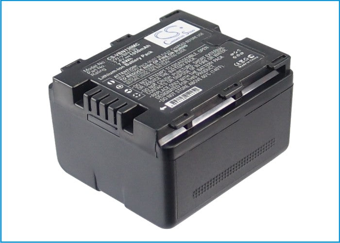 CS-VBN130MC : Battery for Panasonic HDC-TM900, HDC-HS900, HDC-SD900 and others - Replaces Panasonic VW-VBN130, VW-VBN130E, VW-VBN130E-K