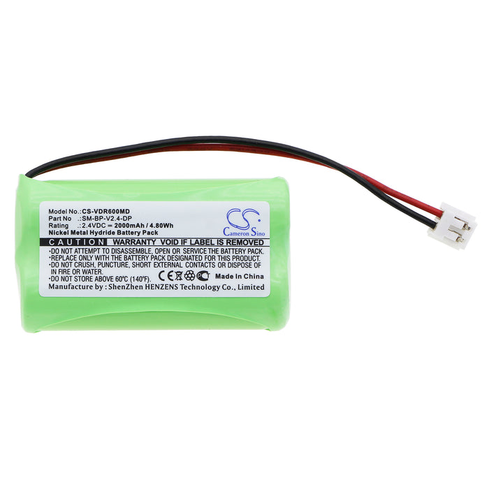 CS-VDR600MD : Battery for VDW Raypex 6 - Replaces VDW SM-BP-V2.4-DP