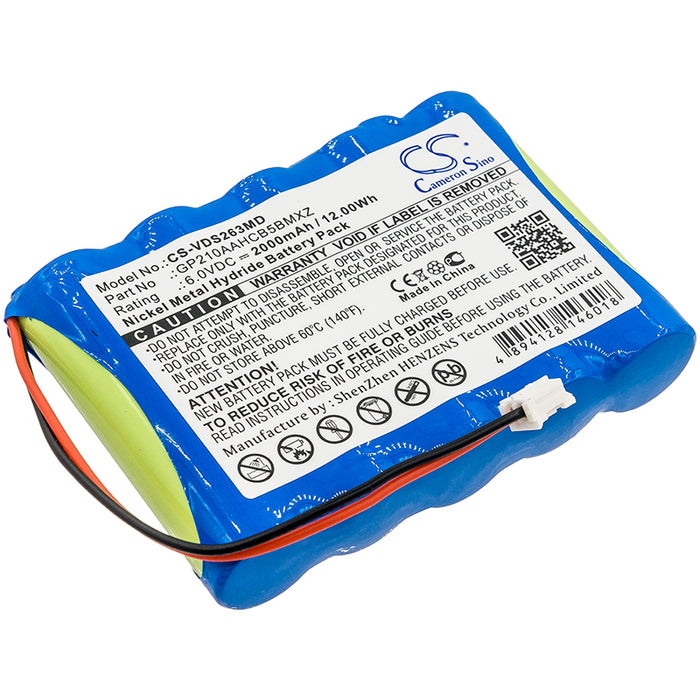 CS-VDS263MD : Battery for VDW Silver, Silver Reciproc, V0411630000000 and others - Replaces VDW GP210AAHCB5BMXZ