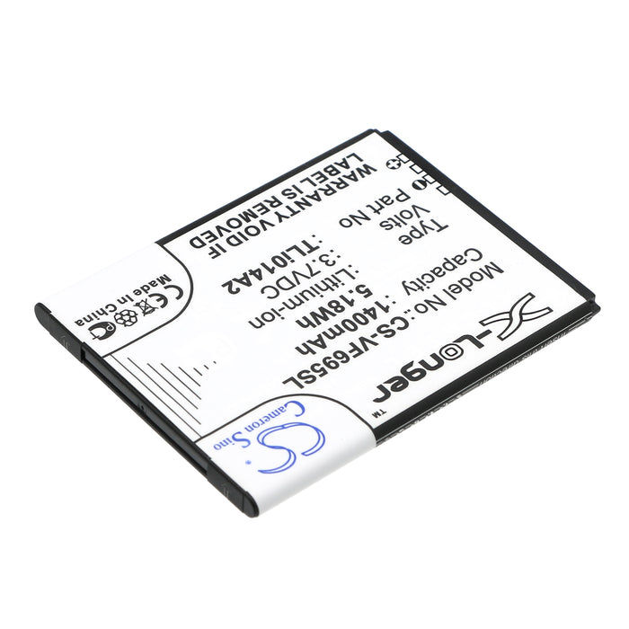 CS-VF695SL : Battery for Vodafone Smart First 6, V695, VF-V695 and others - Replaces Vodafone TLi014A2