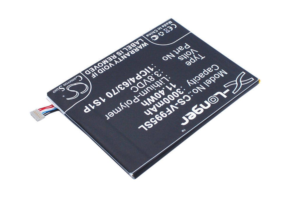 CS-VF995SL : Battery for Vodafone Smart ultra 6, V995, V995N and others - Replaces Vodafone 1ICP4/63/70 1S1P