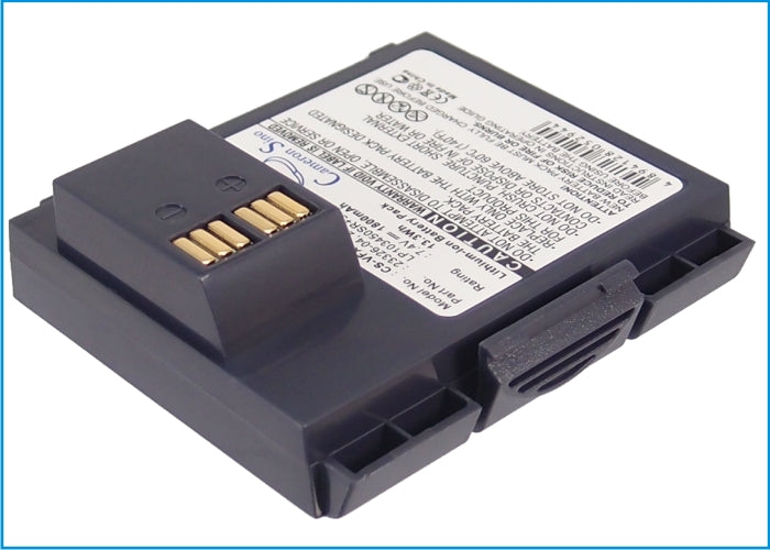 CS-VFX610BL : Battery for VeriFone VX610, VX610 wireless terminal, VX510 - Replaces VeriFone 23326-04, 23326-04-R, LP103450SR+321896