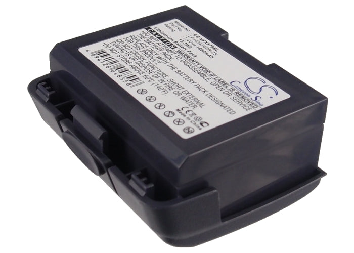 CS-VFX670BL : Battery for VeriFone VX670, VX670 wireless terminal, vx670 wireless credit card machine and others - Replaces VeriFone 24016-01-R, LP103450SR-2S