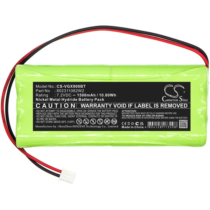 CS-VGX900BT : Battery for Vesta Composed, GX9ML, Vesta-046 and others - Replaces Vesta 802311062W2, VESTA-258