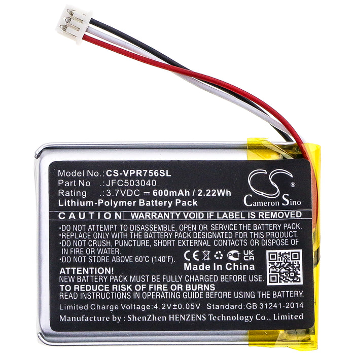 CS-VPR756SL : Battery for Viper 7945V, 7945P, 3706V and others - Replaces Viper JFC503040