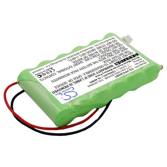 CS-VPX300BT : Battery for Visonic PowerMaster 30 Control Panel, PowerMax Complete control panel, Powermax Complete Alarm Panel and others - Replaces Visonic LTT-AA1300LSDX6B, 103-303689, 103-301179 and others