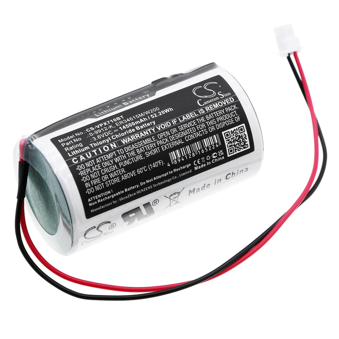 CS-VPX710BT : Battery for Visonic MC-S710, MC-S720, MCS-730 and others - Replaces Visonic 0-9912-K, ER34615M/W200, 09912K and others