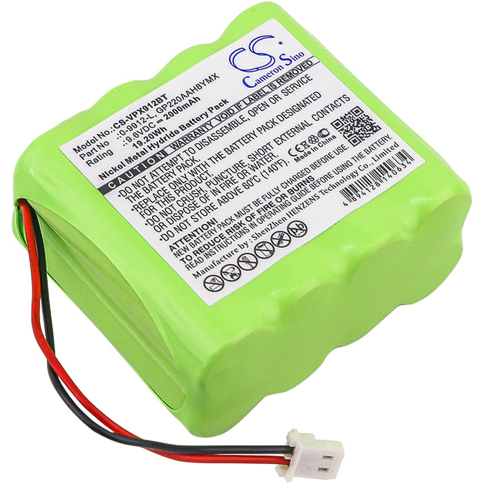 CS-VPX912BT : Battery for Visonic 0-100459, 0-100498, 0-100535 and others - Replaces Visonic 0-9912-L, GP220AAH8YMX, GP180AAM8YMX and others