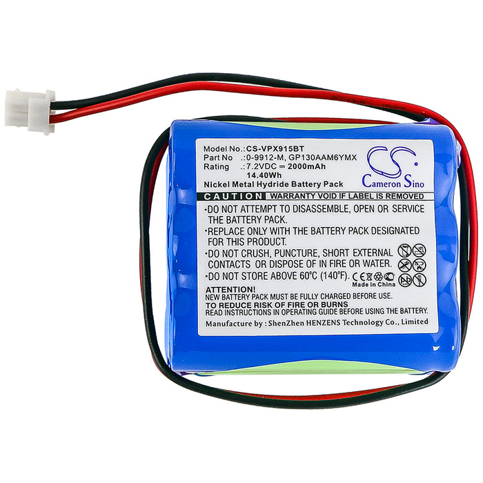 CS-VPX915BT : Battery for SecureLinc Control Panel - Replaces BT GP100AAS6YMX, GP130AAM6YMX, GP220AAM6YMX