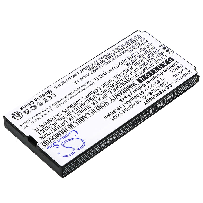 CS-VSH200BT : Battery for Vivint Smart Hub Control Panel, VS-SH2000-C00 - Replaces Vivint 12047088-00, 10-600013-001