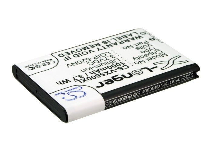 CS-VX5600XL : Battery for Verizon UN150 Envoy, VN150, Revere and others - Replaces Verizon LGIP-520NV, SBPL0099202, LGIP-520NV-2 and others