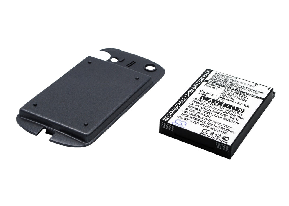 CS-VX6800XL : Battery for HTC P4000, Mogul, Titan 100 and others - Replaces HTC 35H00077-00M, 35H00077-02M, TRIN160