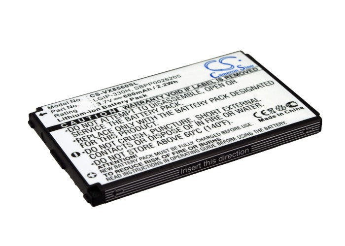 CS-VX8560SL : Battery for LG VX8560, Chocolate 3 - Replaces LG LGIP-330H, SBPP0026205