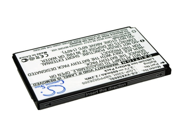 CS-VX8560SL : Battery for LG VX8560, Chocolate 3 - Replaces LG LGIP-330H, SBPP0026205