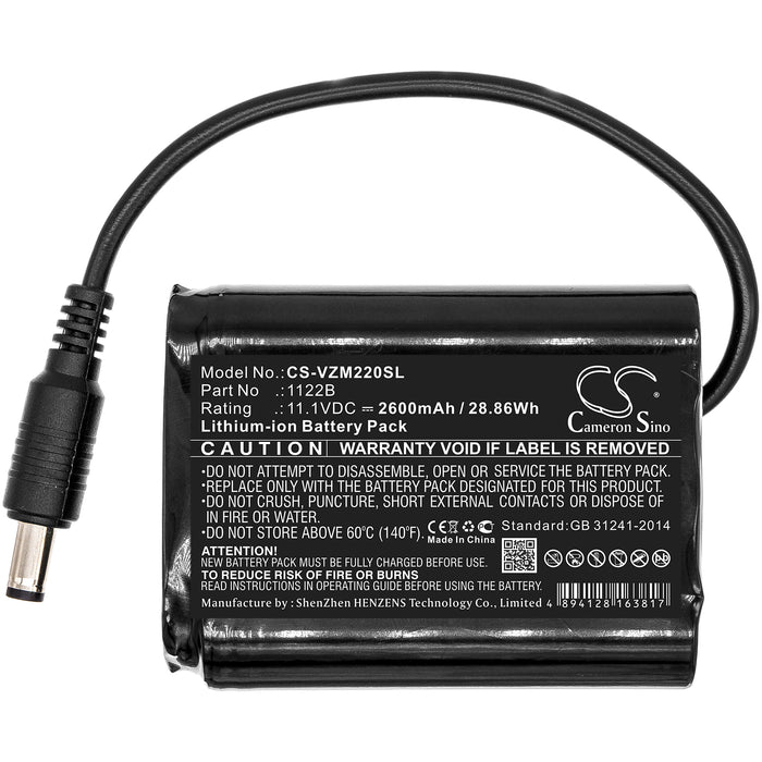 CS-VZM220SL : Battery for Venture Heat ZMCB2200, MC-1645 - Replaces Venture Heat 1122B