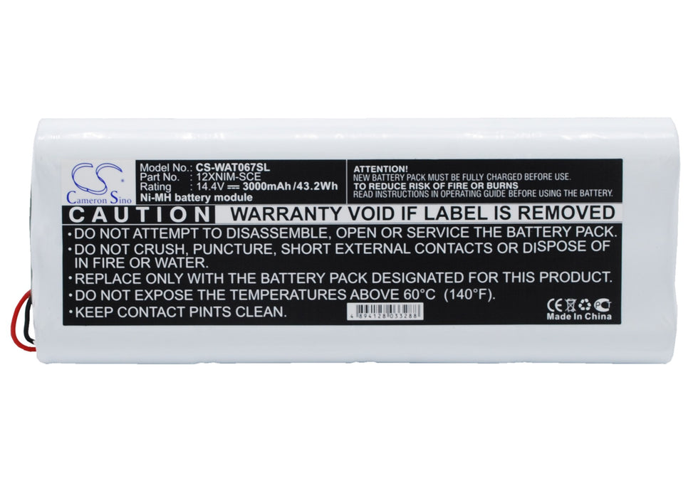 CS-WAT067SL : Battery for Wavetek 4010-00-0067 - Replaces Wavetek 12XNIM-SCE