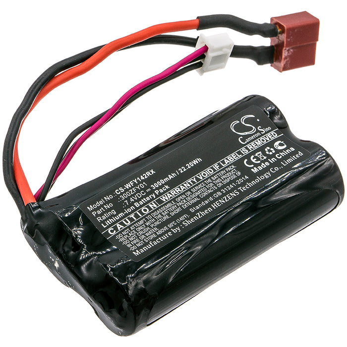 CS-WFY142RX : Battery for Wltoys FY01, FY02, FY03 and others - Replaces Wltoys 300ZFY01