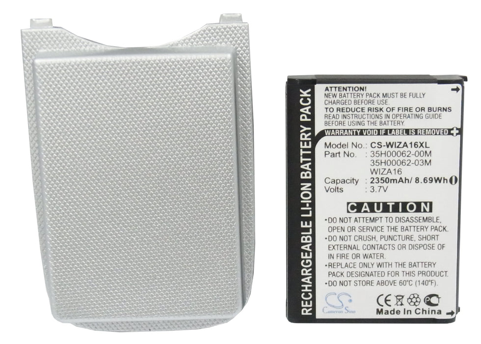 CS-WIZA16XL : Battery for T-Mobile MDA Vario, MDA Usm, MDA IV 4 - Replaces T-Mobile WIZA16