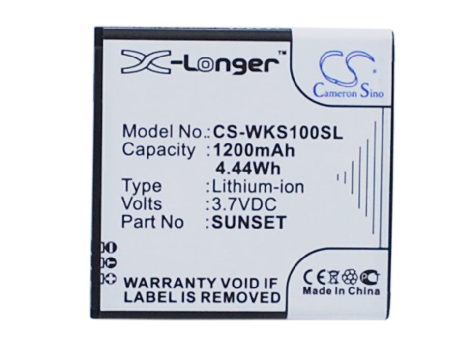 CS-WKS100SL : Battery for BLU ADVANCE 4.0 L2, A030 - Replaces BLU C535143120T