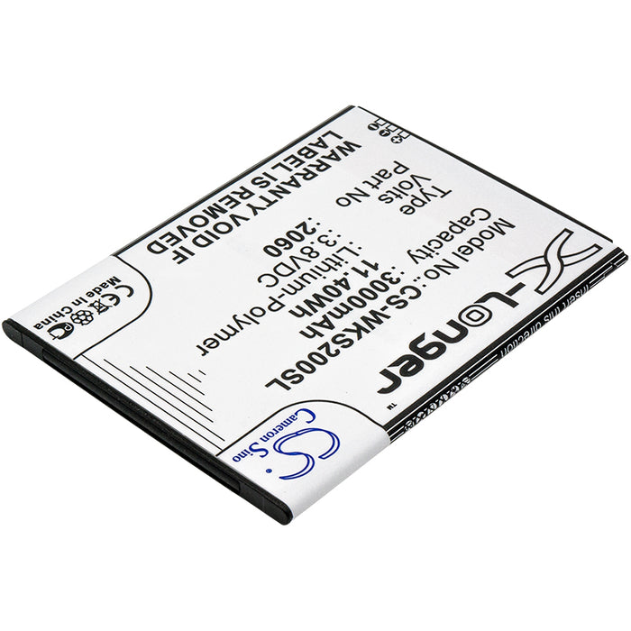 CS-WKS200SL : Battery for Casper Via V6X - Replaces Wiko 5260, S104-N77000-012, S104-N77000-008 and others