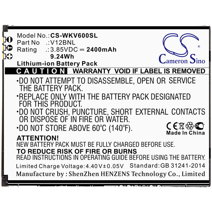 CS-WKV600SL - Image 1