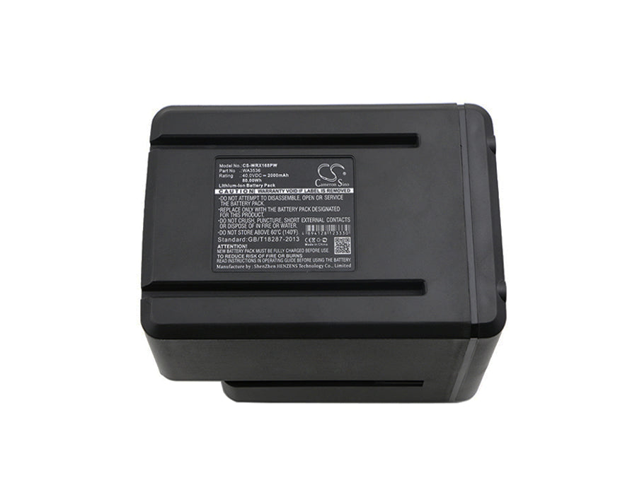 CS-WRX168PW : Battery for Worx WG168E, WG268E, WG368E and others - Replaces Worx WA3536