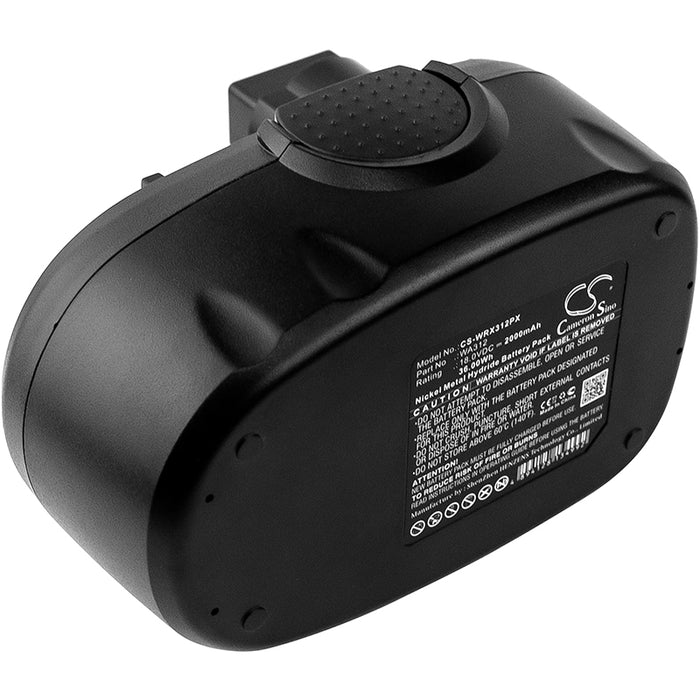 CS-WRX312PX : Battery for Worx WG150s, WG152, WG250 and others - Replaces Worx WA3127