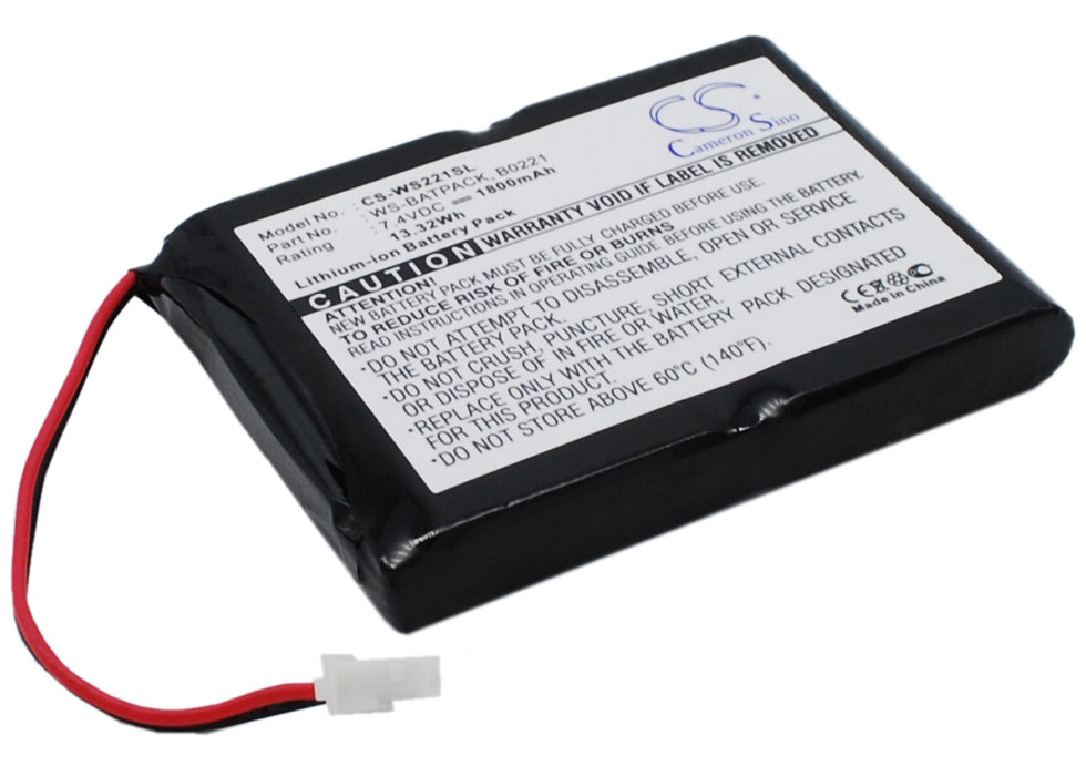 CS-WS221SL : Battery for William Sound Sorin - Replaces William WS-BATPACK, B0221