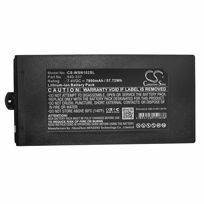 CS-WSN102SL : Battery for Owon Powers PDS Oscilloscopes, PDS5022, PDS602 and others - Replaces Owon 540-337