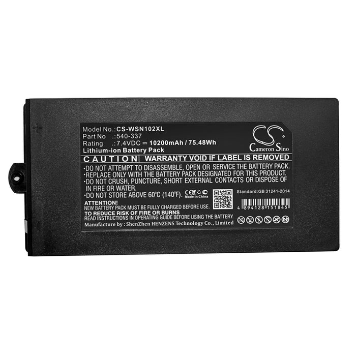 CS-WSN102XL : Battery for Owon Powers PDS Oscilloscopes, PDS5022, PDS602 and others - Replaces Owon 540-337