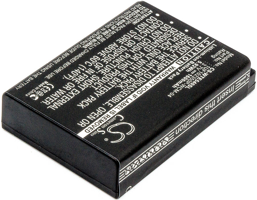 CS-WTE540SL : Battery for Wacom Intuos4 wireless, PTK-540WL, PTK-540WL-EN - Replaces Wacom ACK-40203, 1UF102350P-WCM-03, CP-GWL04 and others