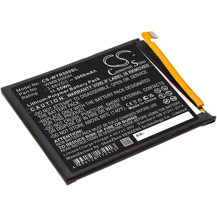 CS-WTR500SL : Battery for WALTON Primo R5 - Replaces WALTON WMB3000H