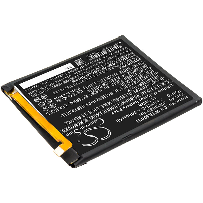 CS-WTR500SL : Battery for WALTON Primo R5 - Replaces WALTON WMB3000H