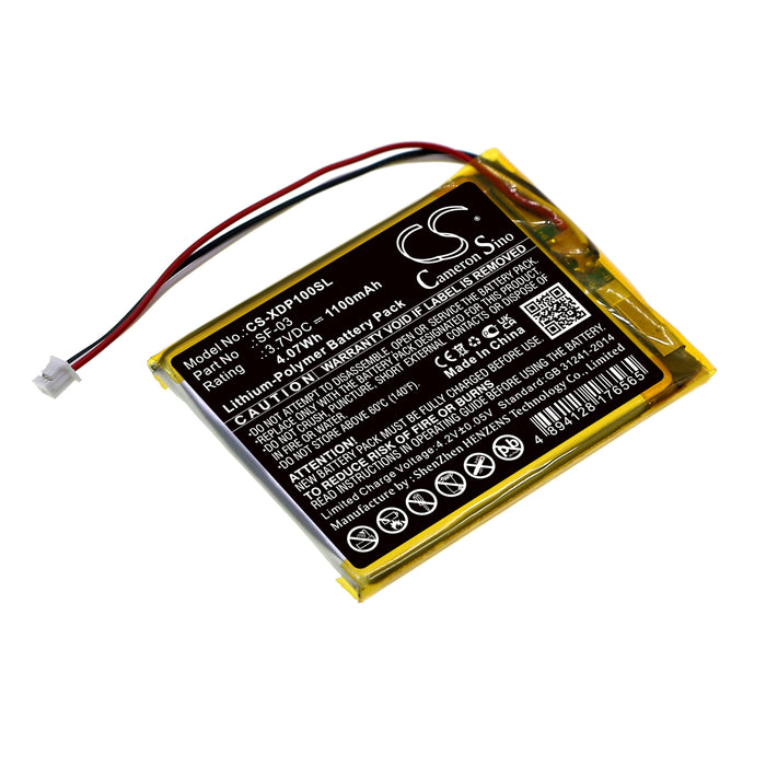 CS-XDP100SL : Battery for Sony XDR-P1DBP - Replaces Sony SF-03